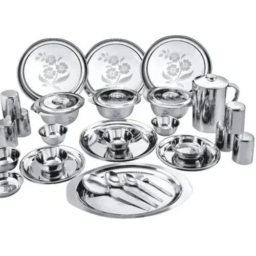 51 Piece Stainless Steel Dinner Set