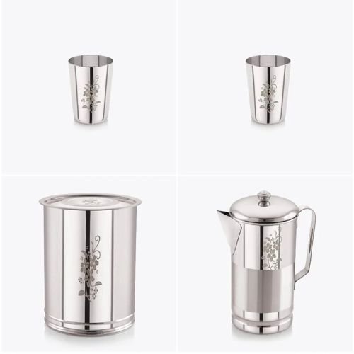 Kitchen Set121 Pcs Stainless Steel Dinner Set DRUM SET