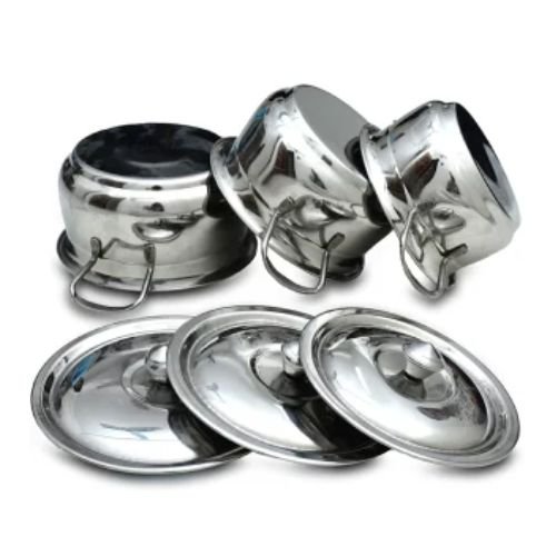 Stainless Steel Serving Bowls with handle