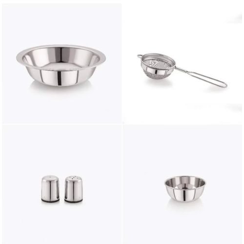 Kitchen Set121 Pcs Stainless Steel Dinner Set DRUM SET