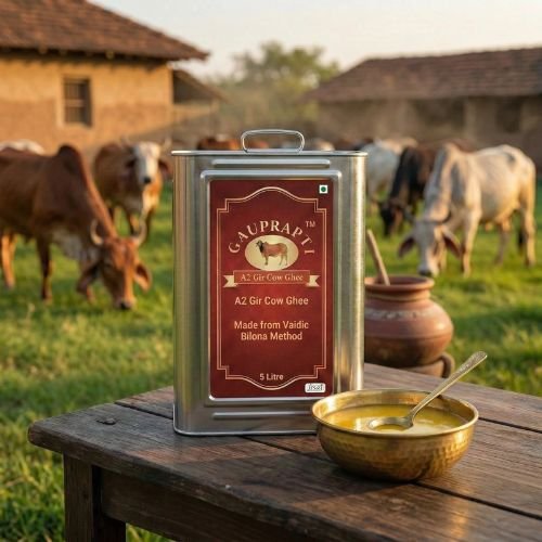 Pure A2 Gir Cow Ghee (5 litre)