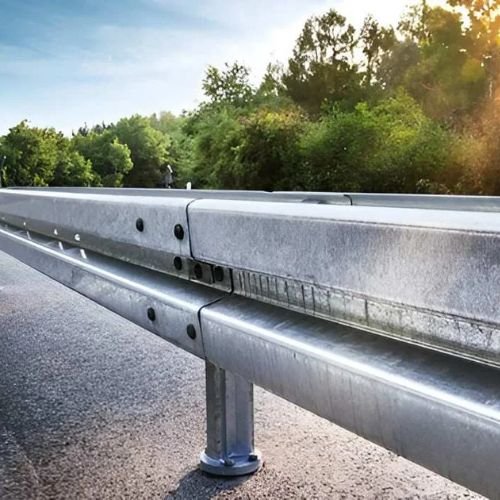 W Beam Crash Barrier