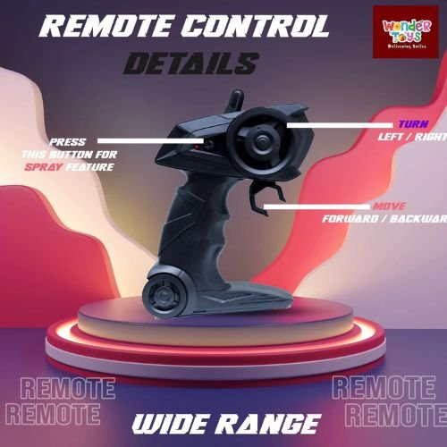 Rock Master Car ( Black ) With Smoke