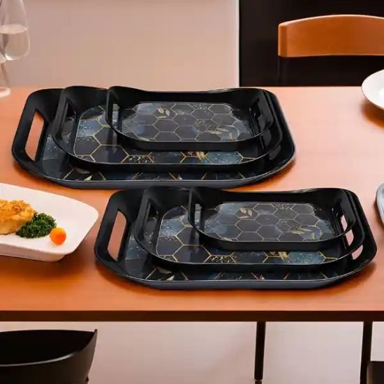 Plastic food trays