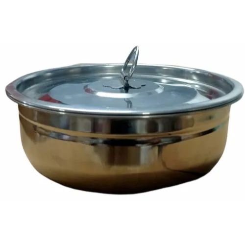 Stainless Steel Makhan Pot