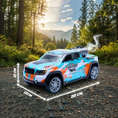 Off Road Chase Colorful Light Cars