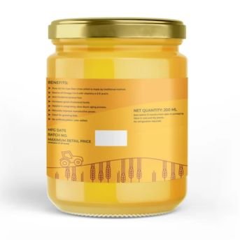 Gautezz Vedic Bilona Pure A2 Gir Cow Ghee