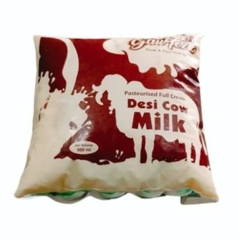 500ml Fullcream Desi Cow Milk