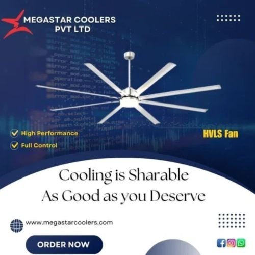 Gearless Hvls Fans 24 FT