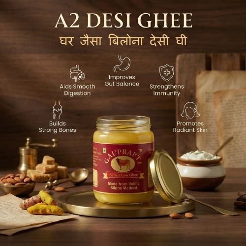 Pure A2 Gir Cow Ghee (1 litre)