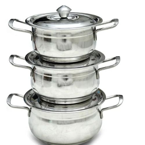 Stainless Steel Serving Bowls with handle