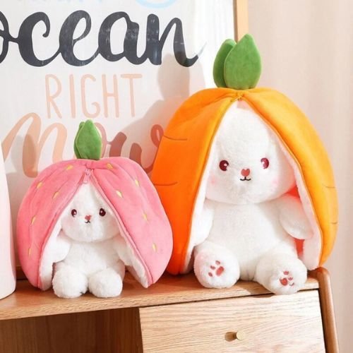 Rabbit Pouch Soft Toys