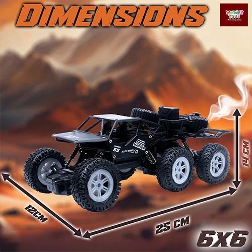 Alloy Monster Car Black