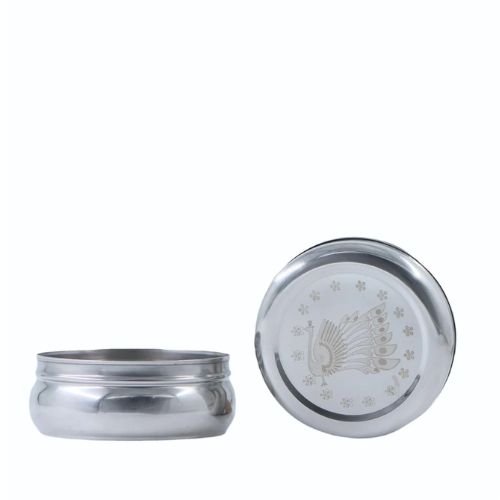 Stainless Steel Puri Dabbi