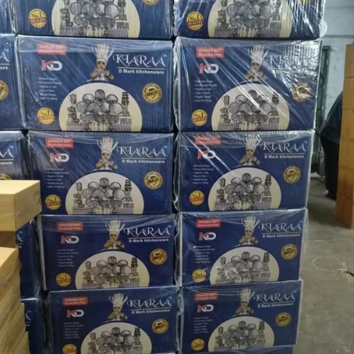 5 Piece Stainless Steel Dinner Set