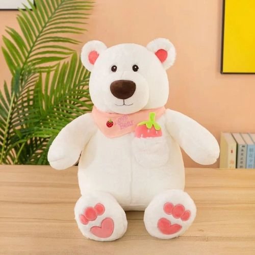 Strawberry Polar Bear (Teddy Bear)