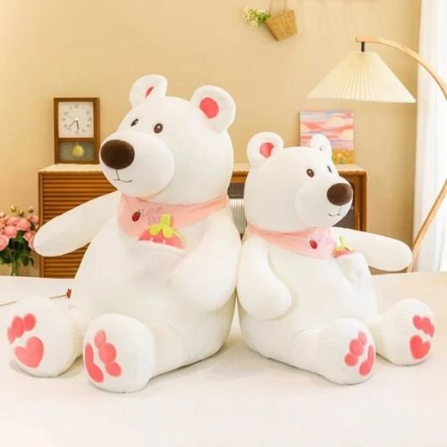 Strawberry Polar Bear (Teddy Bear)