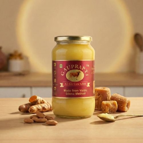 Pure A2 Gir Cow Ghee (1 litre)