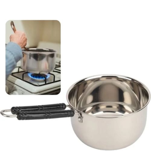 Stainless Steel Frypan,Kadai And Saucepan Set