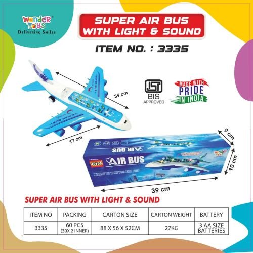 Super Air Bus with Light & Sound