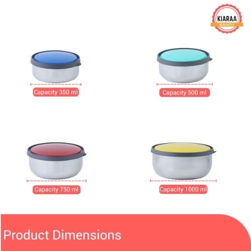 Kiaraa pack of 80 pieces stainless steel dinner set