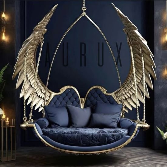 Custom Swing Hanging Chair (MS, SS, BRASS, WOOD)