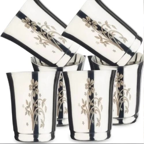 Stainless Steel Glass Set