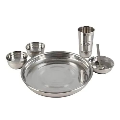 6 Piece Stainless Steel Dinner Set