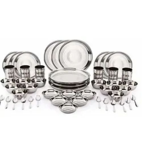 Pack of 48 piece Stainless Steel Dinner Set.