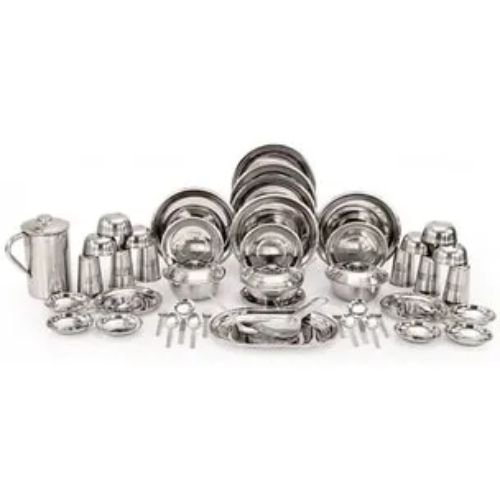 Pack of 51 Stainless Steel Dinner Set