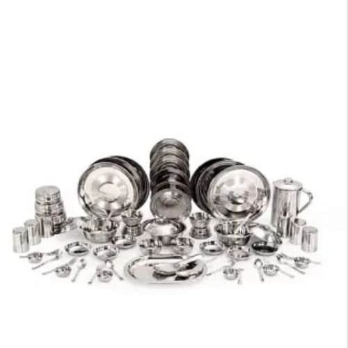 61 Piece Stainless Steel Dinner Set