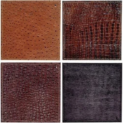 Sofa Grain Finished Upholstery Leather