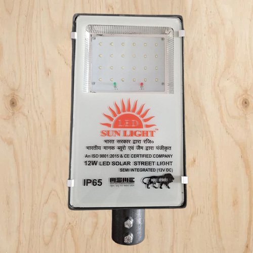 12W Led Solar Street Light