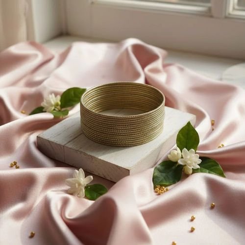 Fancy Bangles Sets - Kashish Elegant Curly Style Cut Bangle For Mixmatch