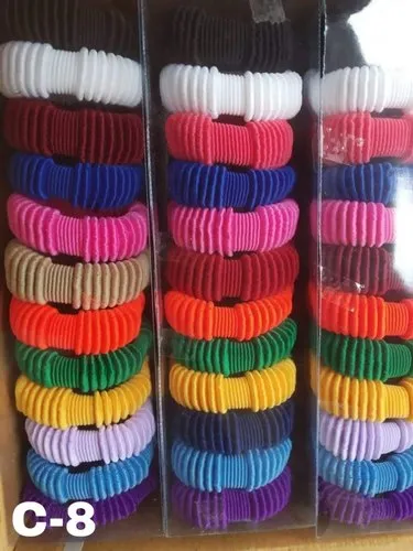 Polyester C8 Hair Rubber Band