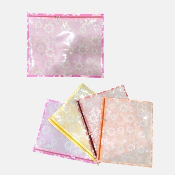 Net printed single sharee cover