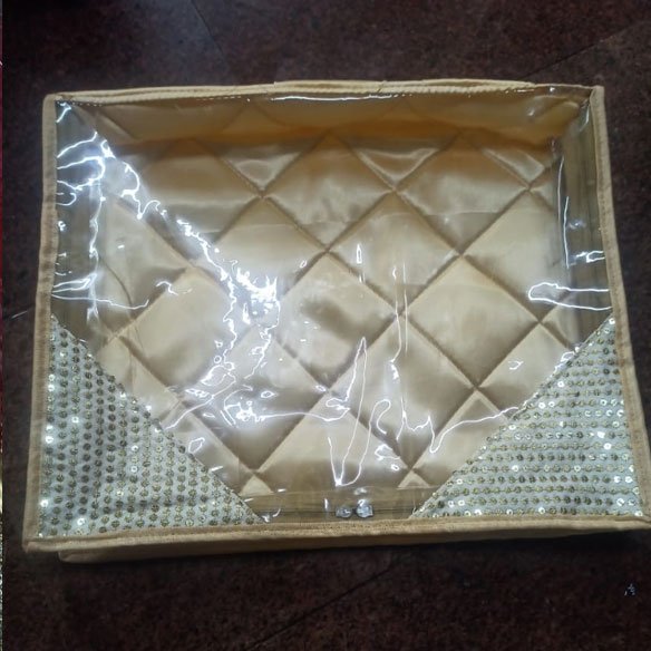 Satin sharee cover 6 inch hight